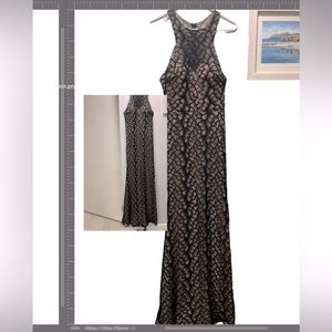 Stunning Gown see through lace